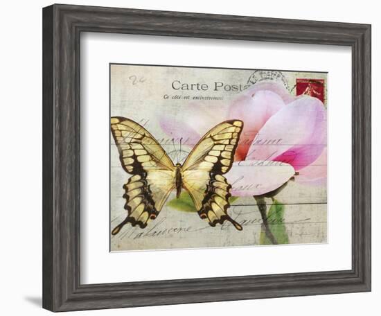 Carte Postale Magnolia I-Amy Melious-Framed Art Print