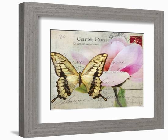 Carte Postale Magnolia I-Amy Melious-Framed Premium Giclee Print