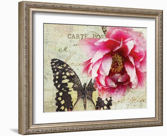 Carte Postale Peony-Amy Melious-Framed Art Print