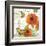 Carte Postale Sunflowers I-Julie Paton-Framed Art Print