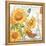 Carte Postale Sunflowers II-Julie Paton-Framed Stretched Canvas