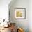 Carte Postale Sunflowers II-Julie Paton-Framed Art Print displayed on a wall