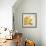 Carte Postale Sunflowers II-Julie Paton-Framed Premium Giclee Print displayed on a wall