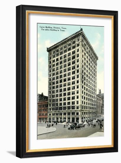 Carter Building, Houston-null-Framed Art Print