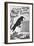 Carter's Little Liver Pills Advertisement Depicting a Crow-null-Framed Giclee Print