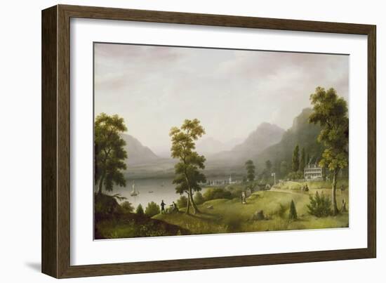 Carter's Tavern at the Head of Lake George, 1817-18-Francis Guy-Framed Giclee Print