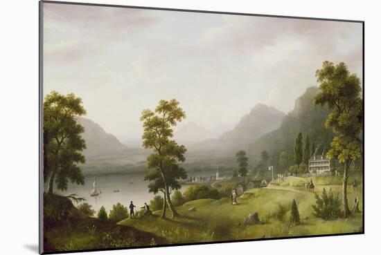 Carter's Tavern at the Head of Lake George, 1817-18-Francis Guy-Mounted Giclee Print