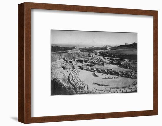 'Carthage. The Amphitheatre', c1913-Charles JS Makin-Framed Photographic Print