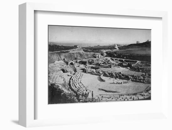 'Carthage. The Amphitheatre', c1913-Charles JS Makin-Framed Photographic Print