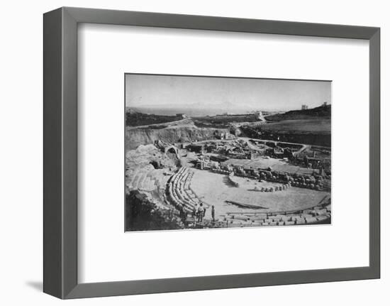 'Carthage. The Amphitheatre', c1913-Charles JS Makin-Framed Photographic Print
