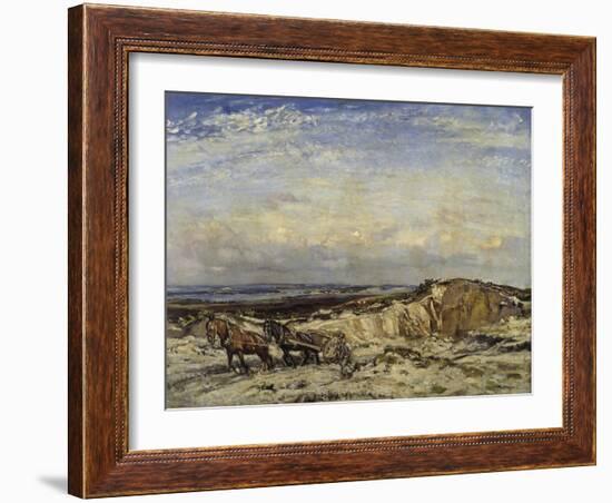 Carting Sand-Sir Walter Russell-Framed Giclee Print