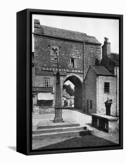 Cartmel Priory Gatehouse, Cartmel, Cumbria, 1924-1926-Valentine & Sons-Framed Premier Image Canvas