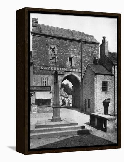 Cartmel Priory Gatehouse, Cartmel, Cumbria, 1924-1926-Valentine & Sons-Framed Premier Image Canvas