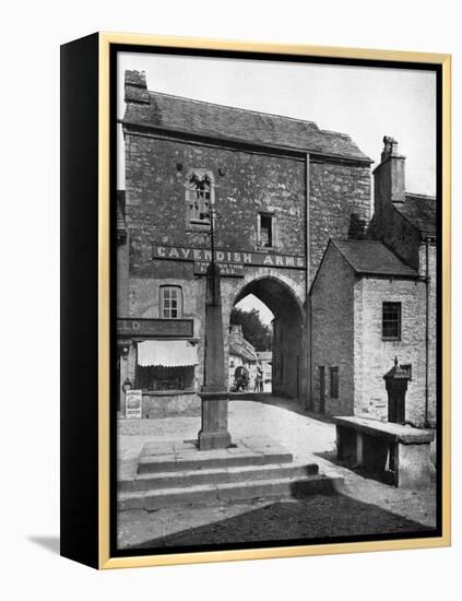 Cartmel Priory Gatehouse, Cartmel, Cumbria, 1924-1926-Valentine & Sons-Framed Premier Image Canvas