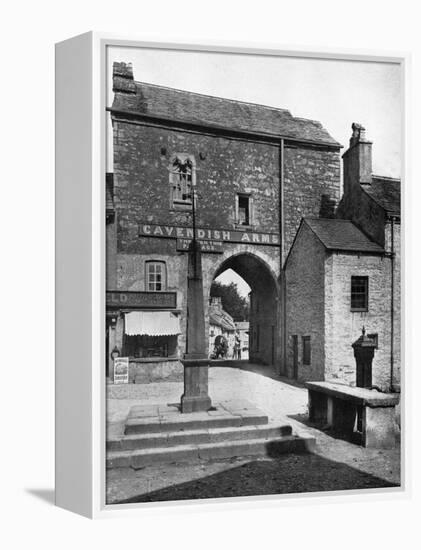 Cartmel Priory Gatehouse, Cartmel, Cumbria, 1924-1926-Valentine & Sons-Framed Premier Image Canvas