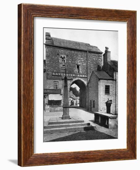 Cartmel Priory Gatehouse, Cartmel, Cumbria, 1924-1926-Valentine & Sons-Framed Giclee Print