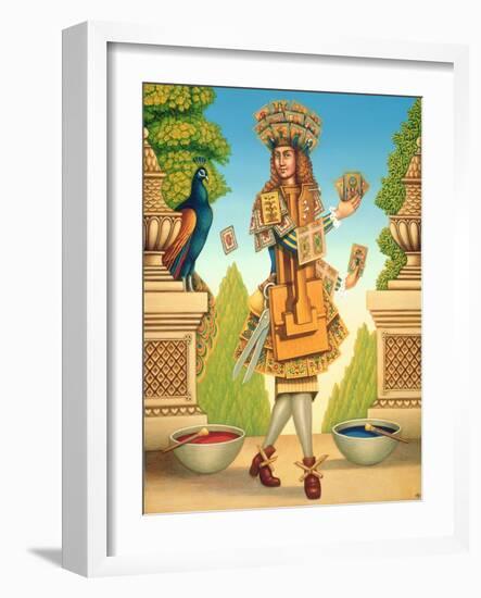 Cartomancy, 2004-Frances Broomfield-Framed Giclee Print