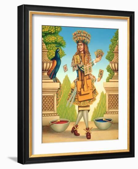 Cartomancy, 2004-Frances Broomfield-Framed Giclee Print