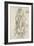 Carton 31. Etude pour la Péri-Gustave Moreau-Framed Giclee Print