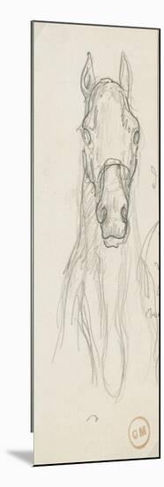 Carton 84. Etude-Gustave Moreau-Mounted Giclee Print