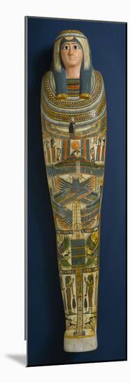 Cartonnage Mask of Shep En-Mut, 800 BC-Third Intermediate Period Egyptian-Mounted Photographic Print