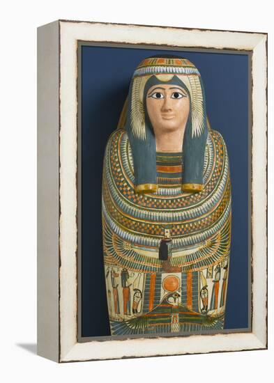 Cartonnage Mask of Shep En-Mut, 800 BC-Third Intermediate Period Egyptian-Framed Premier Image Canvas