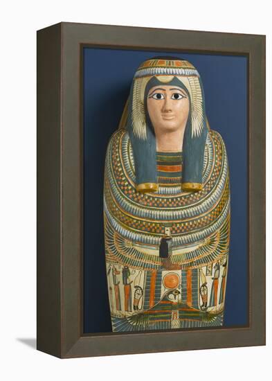 Cartonnage Mask of Shep En-Mut, 800 BC-Third Intermediate Period Egyptian-Framed Premier Image Canvas