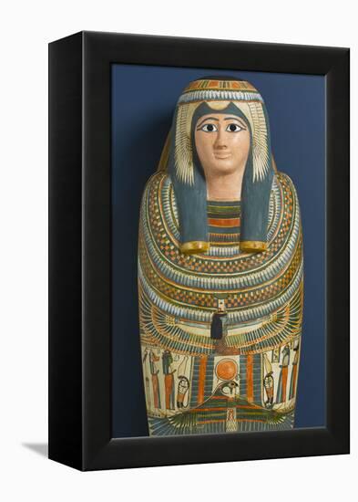 Cartonnage Mask of Shep En-Mut, 800 BC-Third Intermediate Period Egyptian-Framed Premier Image Canvas