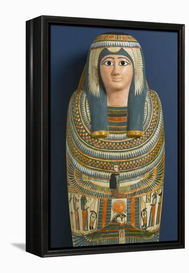 Cartonnage Mask of Shep En-Mut, 800 BC-Third Intermediate Period Egyptian-Framed Premier Image Canvas