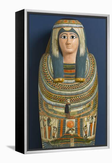 Cartonnage Mask of Shep En-Mut, 800 BC-Third Intermediate Period Egyptian-Framed Premier Image Canvas