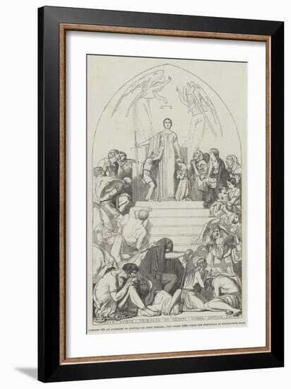 Cartoon, an Allegory of Justice-John Tenniel-Framed Giclee Print