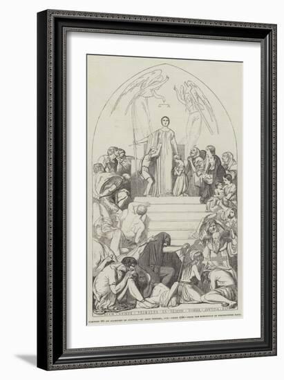 Cartoon, an Allegory of Justice-John Tenniel-Framed Giclee Print