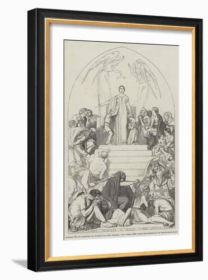 Cartoon, an Allegory of Justice-John Tenniel-Framed Giclee Print