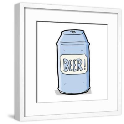Cartoon Beer Can Art Print Lineartestpilot Art Com