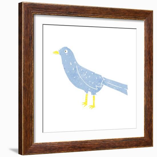 Cartoon Crow-lineartestpilot-Framed Art Print