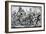 Cartoon Depicting the Riots in New York on St Patrick's Day 1867, Published in Harper's Weekly,…-Thomas Nast-Framed Giclee Print