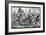 Cartoon Depicting the Riots in New York on St Patrick's Day 1867, Published in Harper's Weekly,…-Thomas Nast-Framed Giclee Print