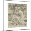 Cartoon for 'An Idyll'-Albert Joseph Moore-Mounted Giclee Print