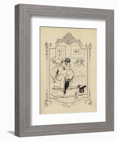 Cartoon from Memoires D'Une Glace-Albert Guillaume-Framed Giclee Print