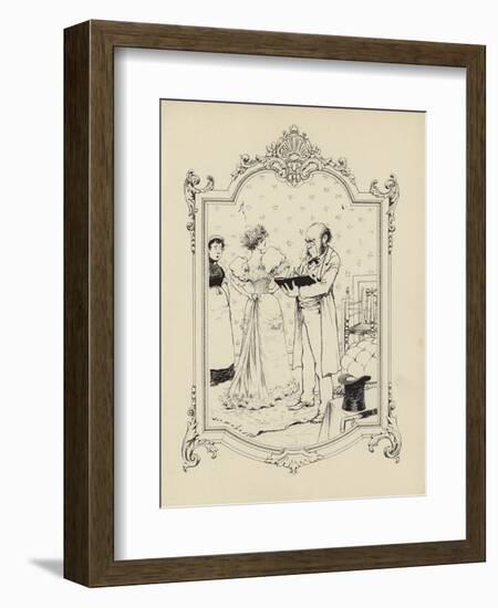 Cartoon from Memoires D'Une Glace-Albert Guillaume-Framed Giclee Print