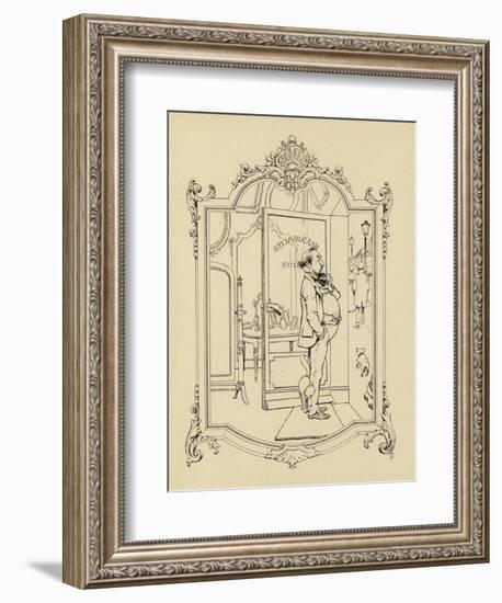 Cartoon from Memoires D'Une Glace-Albert Guillaume-Framed Giclee Print