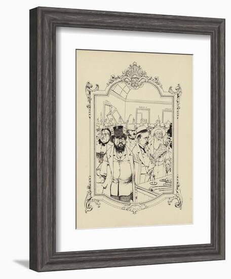 Cartoon from Memoires D'Une Glace-Albert Guillaume-Framed Giclee Print