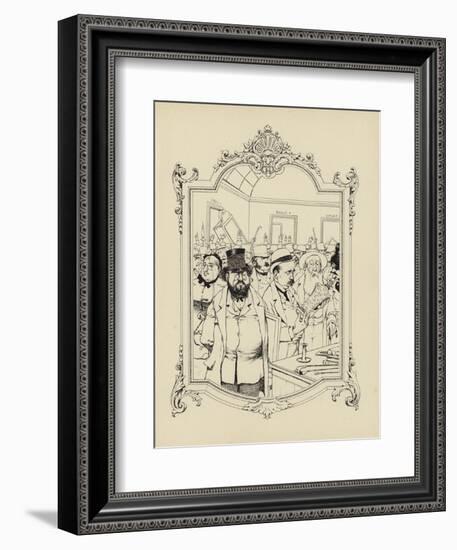 Cartoon from Memoires D'Une Glace-Albert Guillaume-Framed Giclee Print