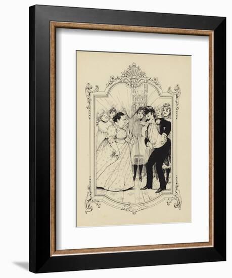 Cartoon from Memoires D'Une Glace-Albert Guillaume-Framed Giclee Print