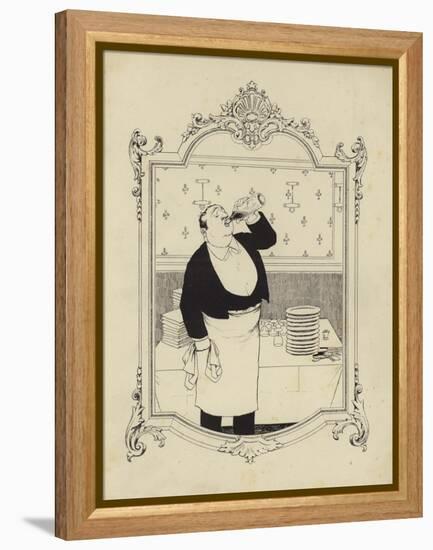 Cartoon from Memoires D'Une Glace-Albert Guillaume-Framed Premier Image Canvas