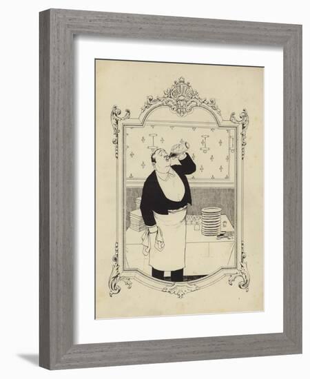 Cartoon from Memoires D'Une Glace-Albert Guillaume-Framed Giclee Print