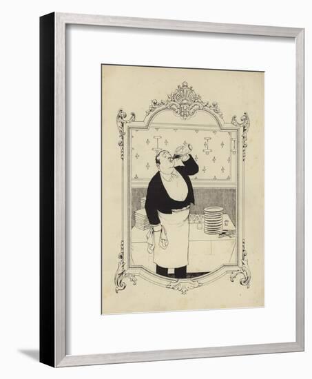 Cartoon from Memoires D'Une Glace-Albert Guillaume-Framed Giclee Print