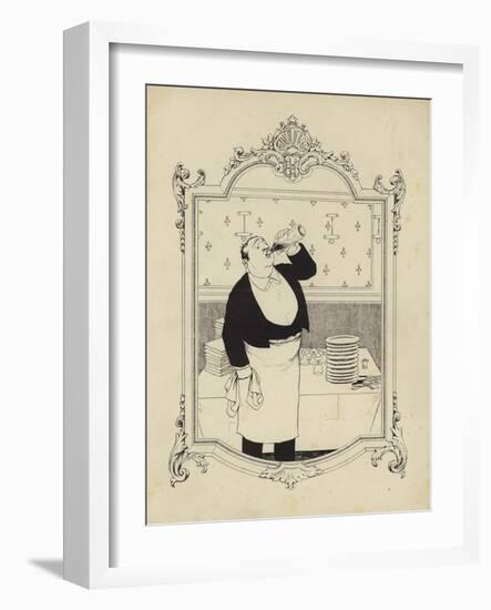 Cartoon from Memoires D'Une Glace-Albert Guillaume-Framed Giclee Print