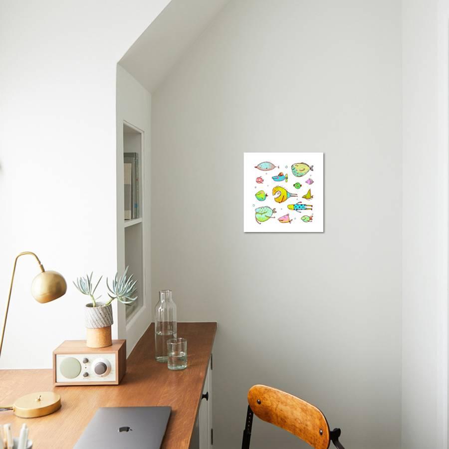 cartoon fun humorous fish drawing collection funny cartoon brightly