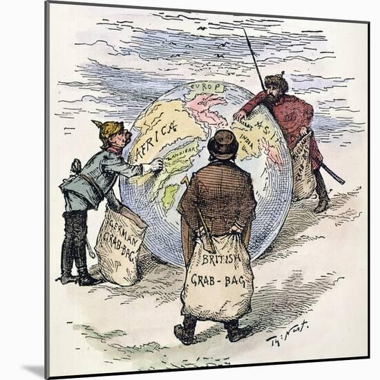 Cartoon: Imperialism, 1885-Thomas Nast-Mounted Giclee Print